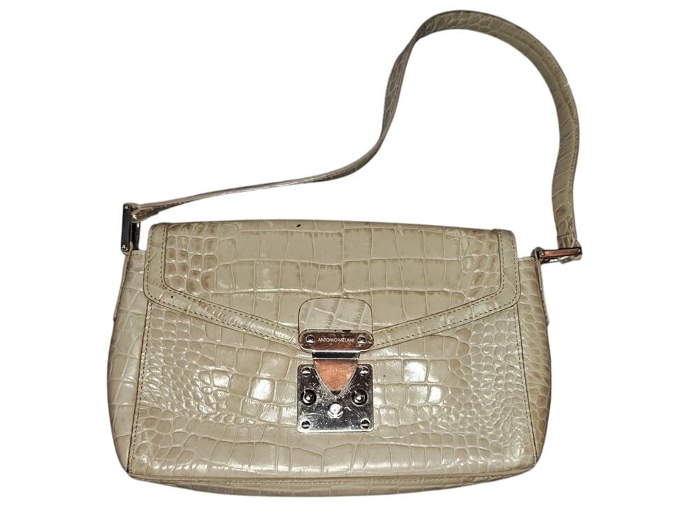 Beautiful Antonio Melani Croc Beige Bag